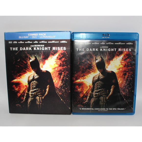 Batman Begins, Dark Knight, Dark Knight Rises Trilogy (Blu-ray) Lot of 3 - Picture 14 of 16